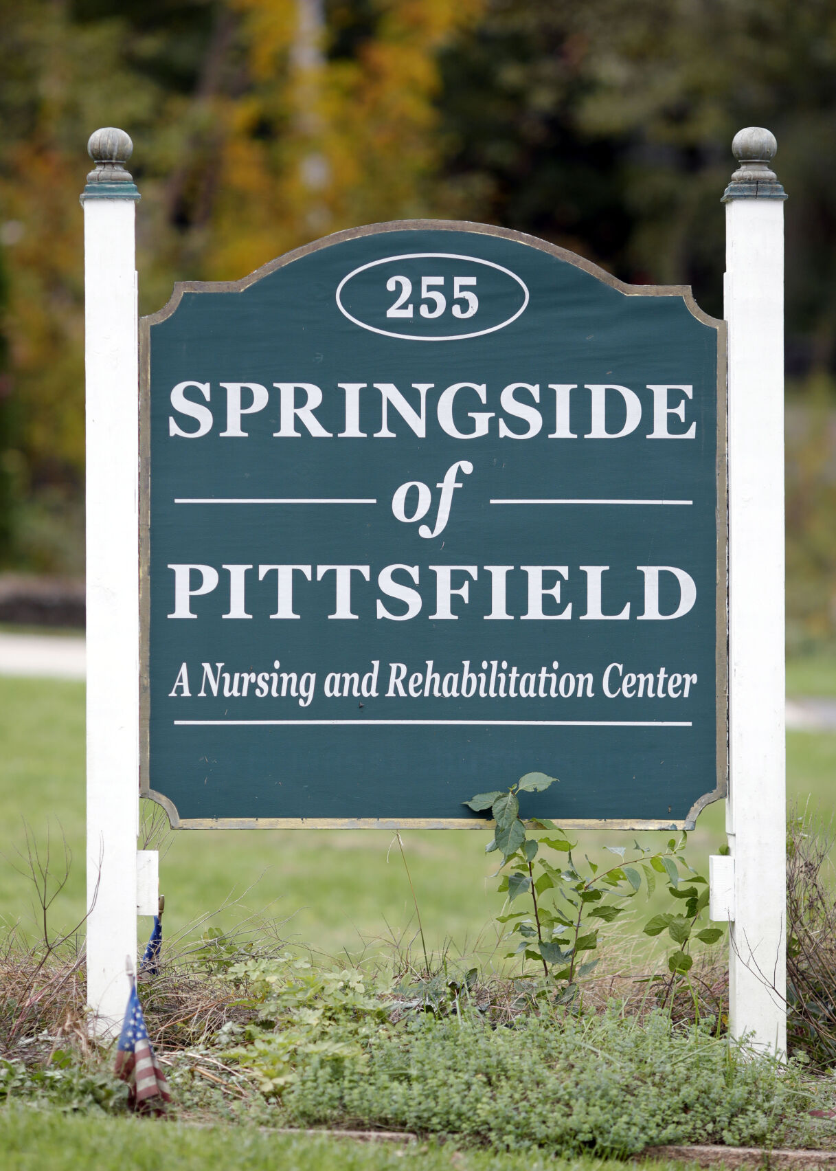 Springside Rehabilitation and Nursing Care Center sign